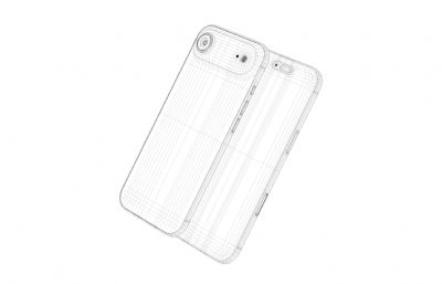 苹果 iPhone 17 Air C4D模型