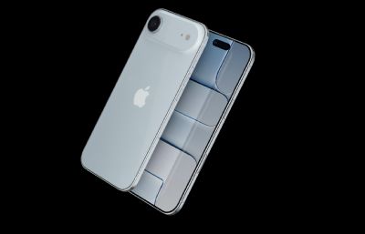 苹果 iPhone 17 Air C4D模型