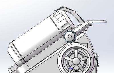 炮筒型吸尘器模型