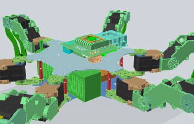 六足机器人结构