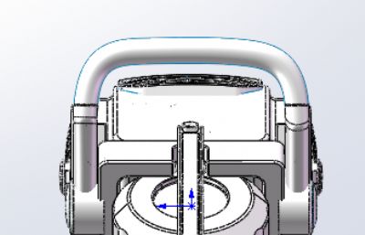 炮筒型吸尘器模型