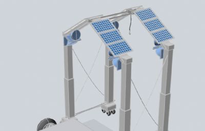 太阳能探月车