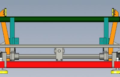 输送线-可调顶升拦截机构