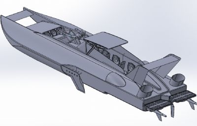 30ft Pickle Fork Cat滑水双体船