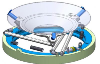弹簧动力弹射机构