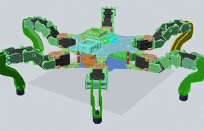 六足机器人结构