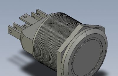 按钮开关ZHB06模型