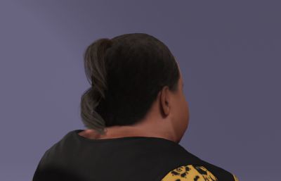 写实男性数字人 良子大胃袋 味真足抽象主播