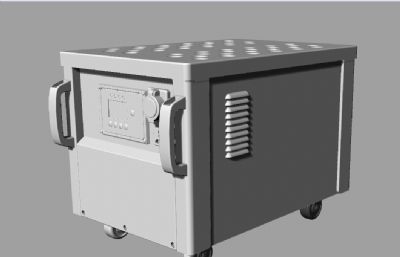 移动供电设备-产品设计建模渲染