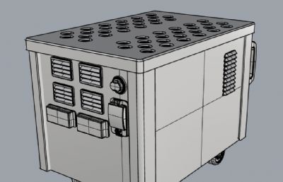 移动供电设备-产品设计建模渲染