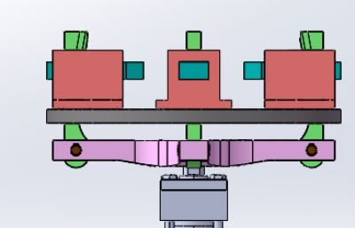 凸轮夹紧器-四头中心式