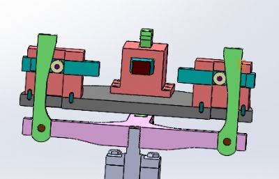 凸轮夹紧器-四头中心式