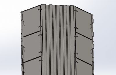 工业用不锈钢翻斗式料箱