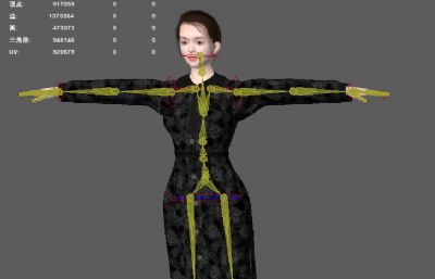 年轻妈妈 连衣裙美女 城市白领