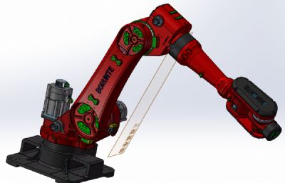 BRTIRUS2550A 六轴机器人模型