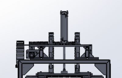 大型龙门式机床设计模型