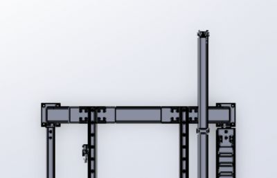 大型龙门式机床设计模型