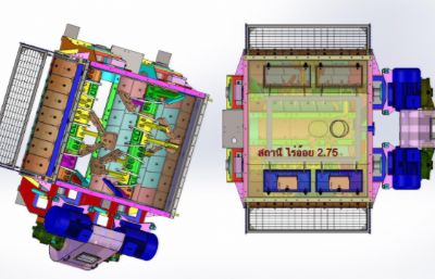 废料破碎机与混合机