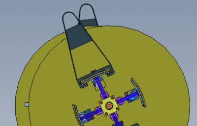 开卷机制动器传动结构
