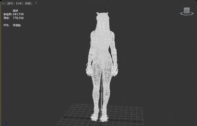 《蝙蝠侠3：黑暗骑士崛起》安妮海瑟薇版猫女走T台 次世代性感美女数字人 紧身衣搜查官