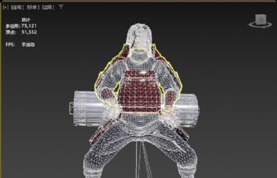 日本战国忍者 千手柱间施展木遁忍术 动漫卷轴
