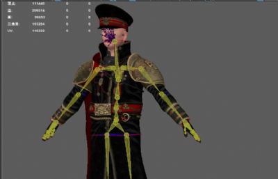 次时代欧美军官 游戏军人将军