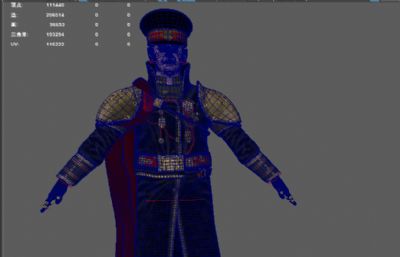 次时代欧美军官 游戏军人将军