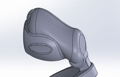 户外感应灯模型