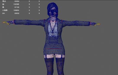 工作套装女秘书 上班族 女性人物