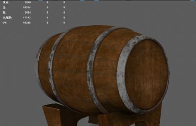 老式酒桶 木酒桶