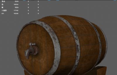 老式酒桶 木酒桶