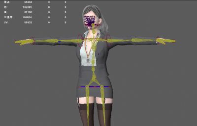 工作套装女秘书 上班族 女性人物