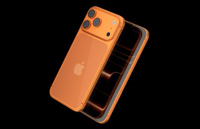 苹果 iPhone 17 Pro/17 Pro MAX C4D模型