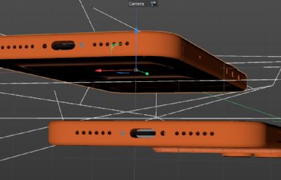 苹果 iPhone 17 Pro/17 Pro MAX C4D模型