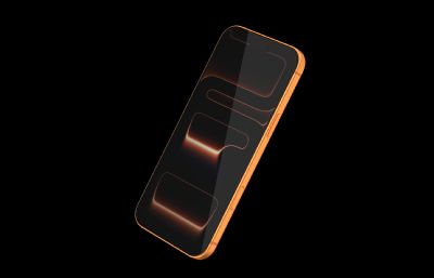 苹果 iPhone 17 Pro/17 Pro MAX C4D模型