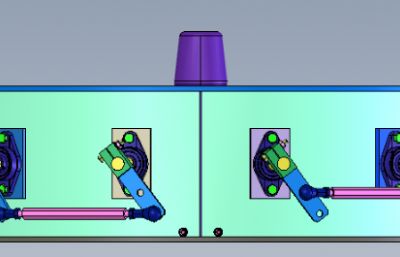 会动的涡轮减震器