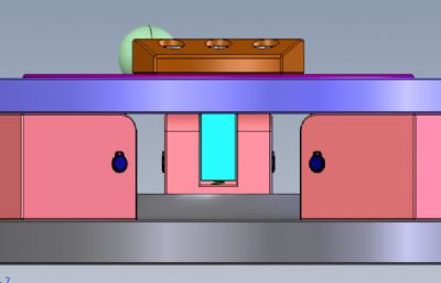 凸轮夹紧器三头圆形