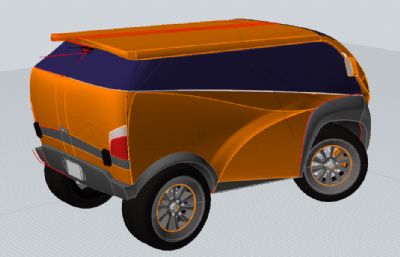 概念汽车 概念面包车