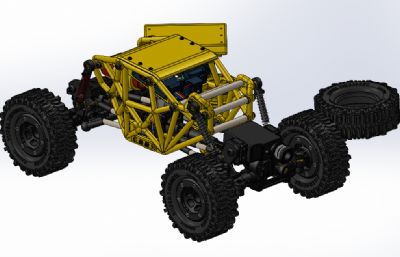 遥控微型攀爬车