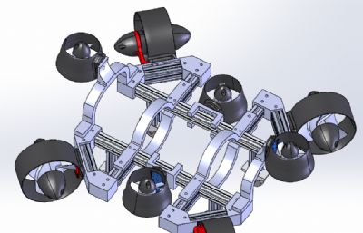 AUV无人水下航行器结构