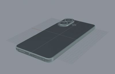 vivo V60 Lite手机外观模型