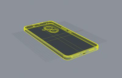 vivo V60 Lite手机外观模型