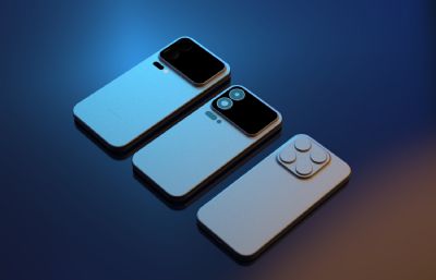 小米xiaomi 17/小米xiaomi17pr/小米xiaomi 17pro Max手机外观模型