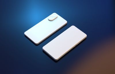 vivo V60 Lite手机外观模型