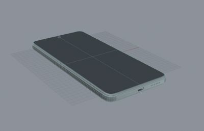 vivo V60 Lite手机外观模型