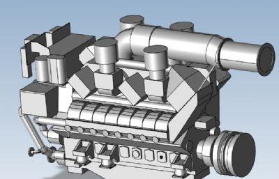海洋16v柴油发动机