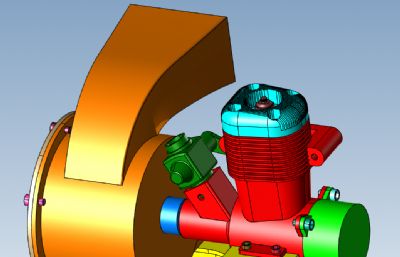 发动机压气机总成