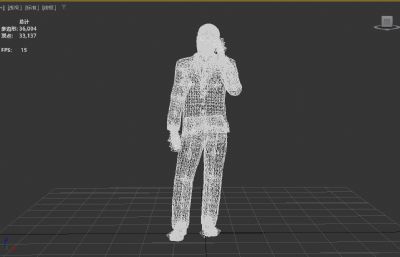 【全网独家】绝命律师写实男性数字人 次世代好莱坞演员 打电话夸夸其谈动画
