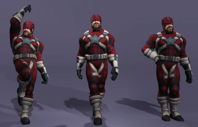 雷霆特攻队红色守卫者 苏联队长盾牌 漫威次世代猛男壮汉