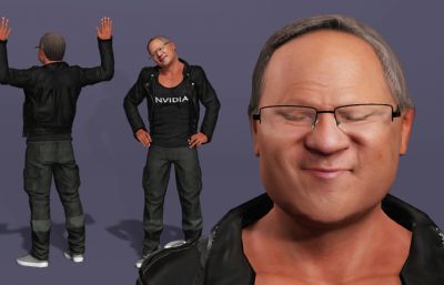 显卡大佬 英伟达皮衣老黄 AI科技首富跳舞(网盘下载)